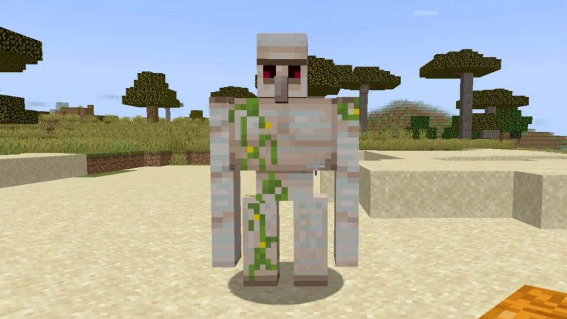 Hoe te boerderij onbeperkt ijzer in Minecraft met behulp van Golems