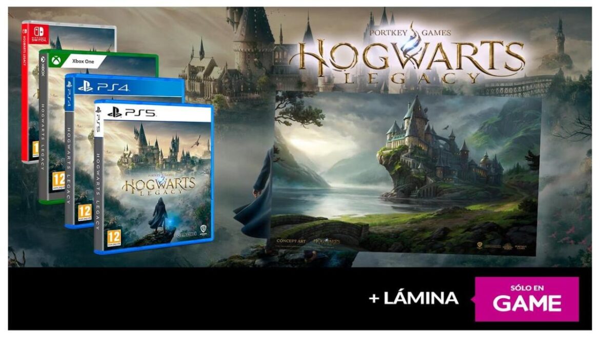 Hogwarts Legacy is nu te pre-orderen bij GAME en wordt geleverd met een gratis exclusieve print.
