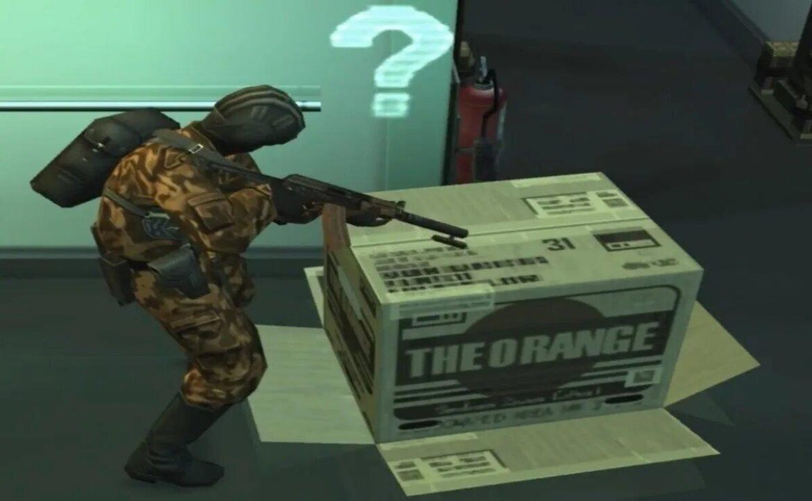 Net als in Metal Gear Solid hebben twee mariniers een kartonnen doos gebruikt om een robot en zijn kunstmatige intelligentie te verslaan.