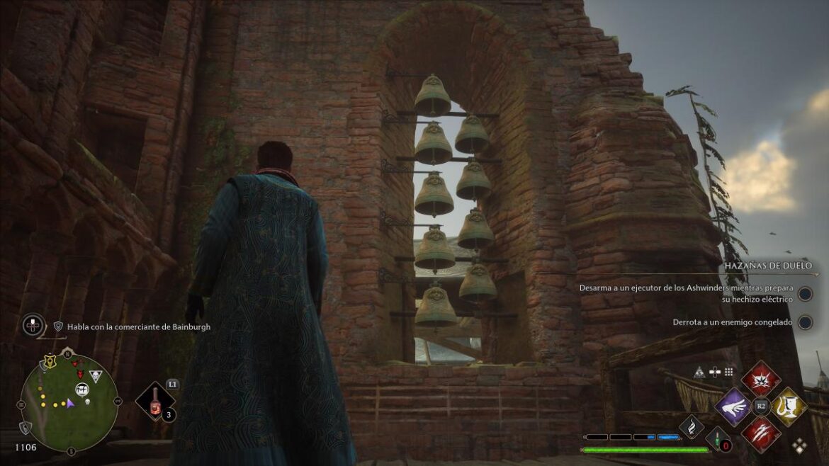 Eind goed, al goed aan Hogwarts Legacy: oplossing voor de klokkenkaart