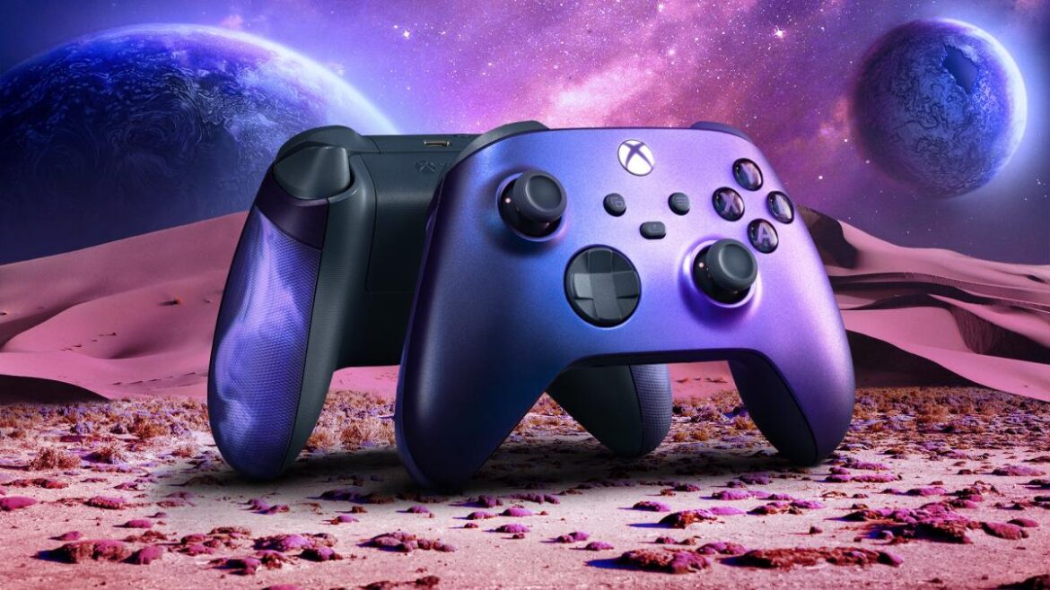 Microsoft introduceert de Xbox Stellar Shift Special Edition controller, die je console naar de ruimte brengt met een nieuwe dynamische achtergrond.