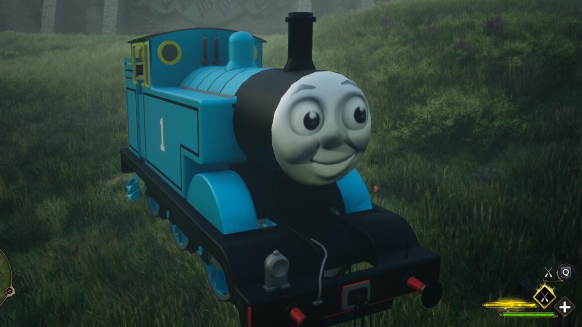 Rechtstreeks naar Hogwarts Legacy vanaf perron 9 en driekwart vertrekt de Thomas trein in de gekste mod die je vandaag zult zien.