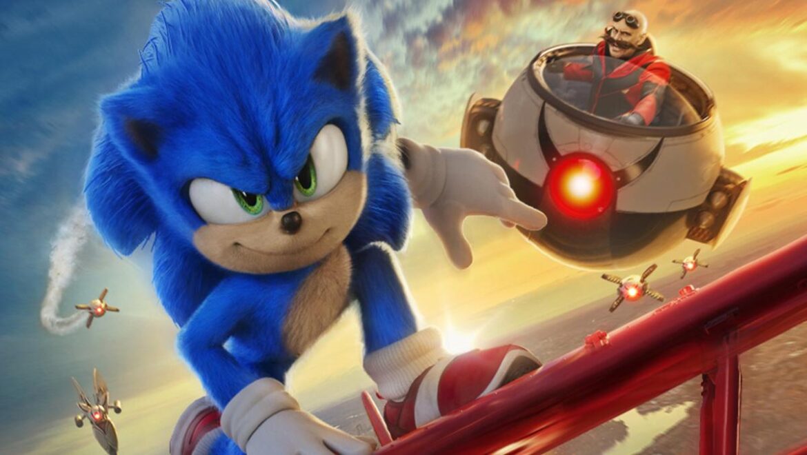 Sonic karakters gemixt met de esthetiek van de film Red in deze leuke fanart.