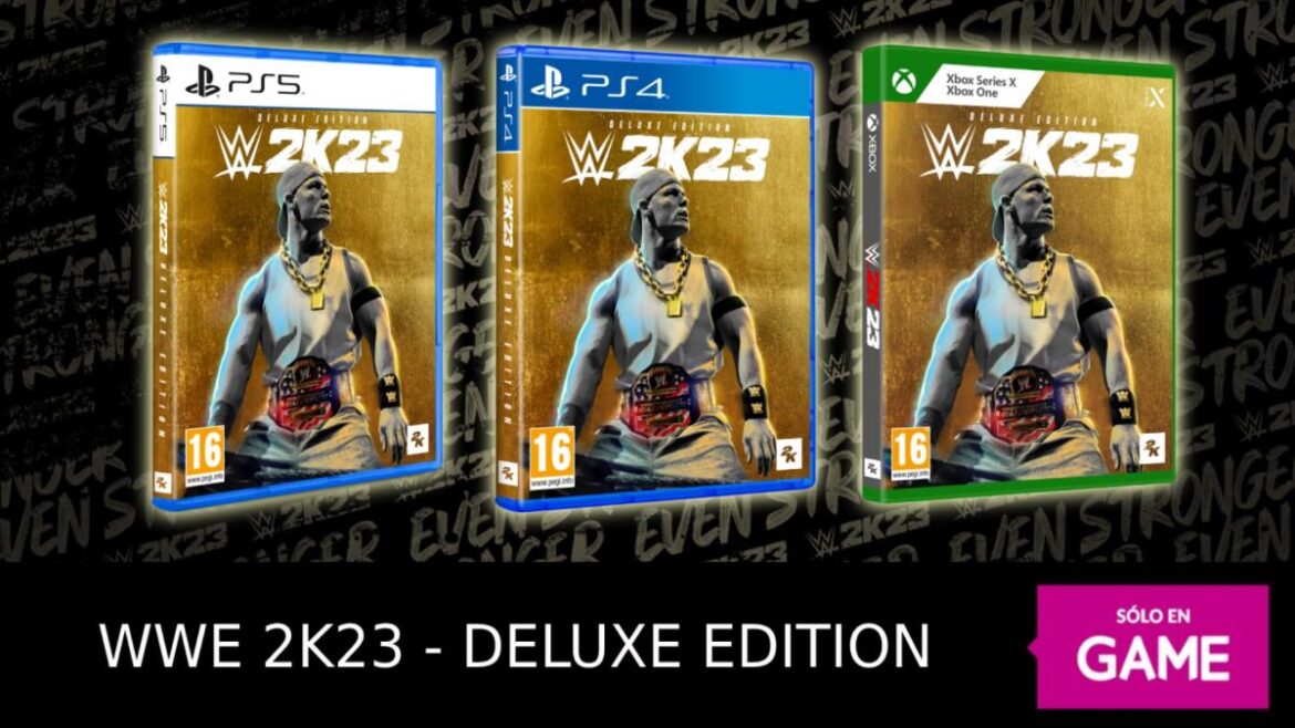 WWE 2K23 Deluxe Edition nu exclusief verkrijgbaar bij GAME met veel bonuscontent