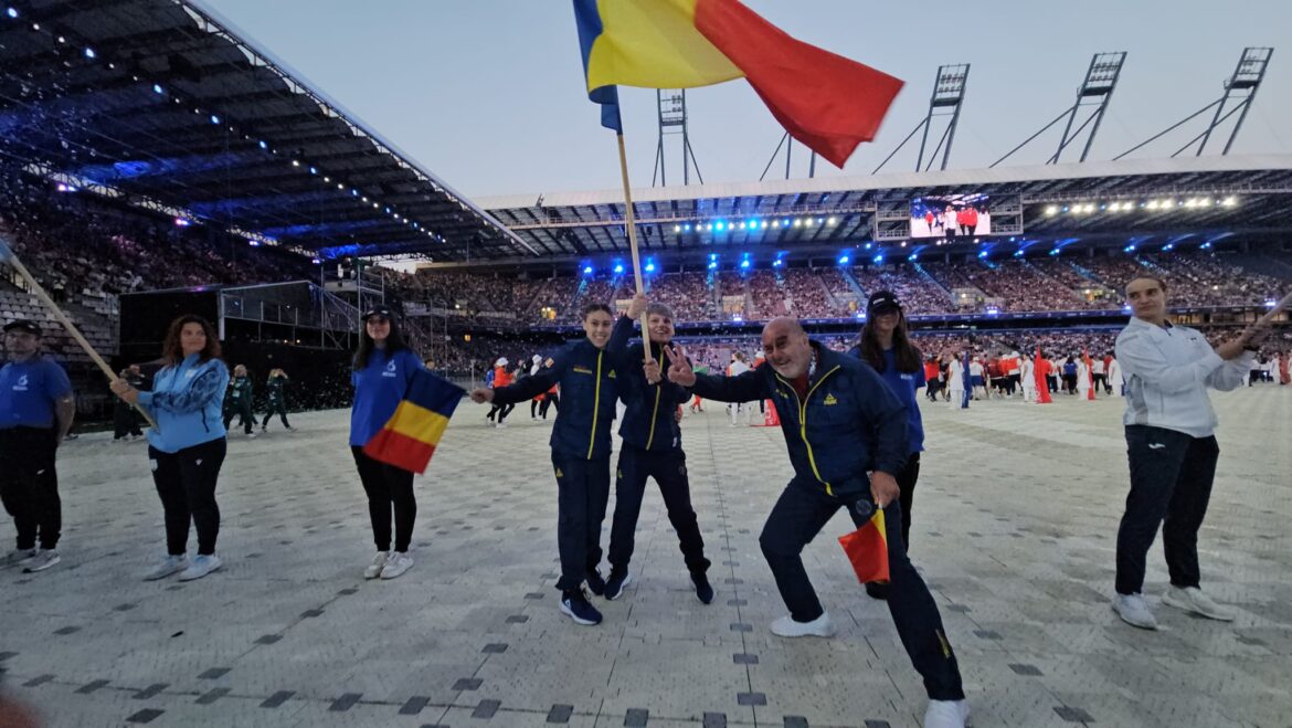 De Roemeense delegatie, 15e plaats bij de EUROPESE SPELEN in Krakau – Malopolska! Oekraïne, Tsjechië en Hongarije hebben ons duidelijk overtroffen