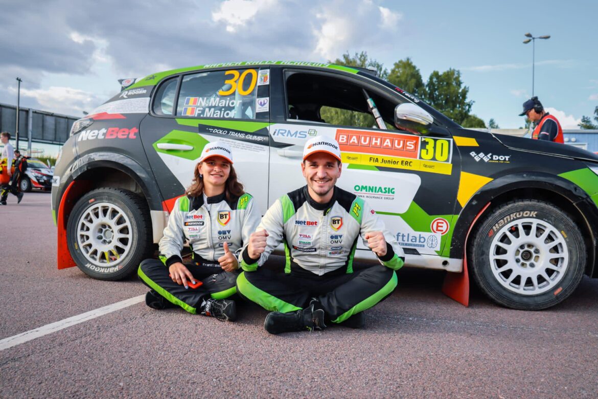 De droom van een CONTINENTALE titel steeds dichterbij! Fratelli Maior op derde podiumplaats in Europees Rallykampioenschap