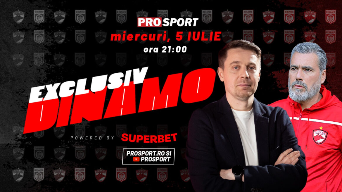 Een sprookjesachtige editie, woensdag, op EXCLUSIV DINAMO! Justin Maximilian, voormalig priester en hartstochtelijk voorstander van de “honden”, te gast bij Cătălin Mureșanu