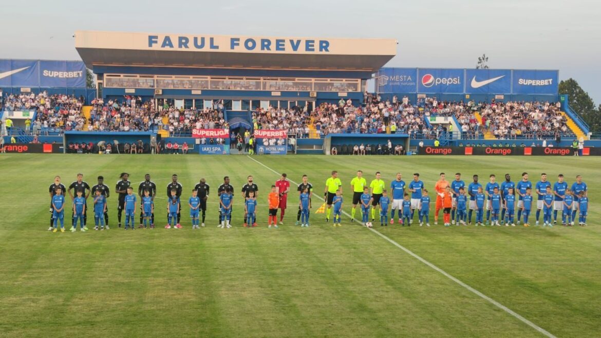 Farul Constanta – Sheriff Tiraspol, 1-0! Grote overwinning voor het team van Gică Hagi in de voorrondes van de Champions League
