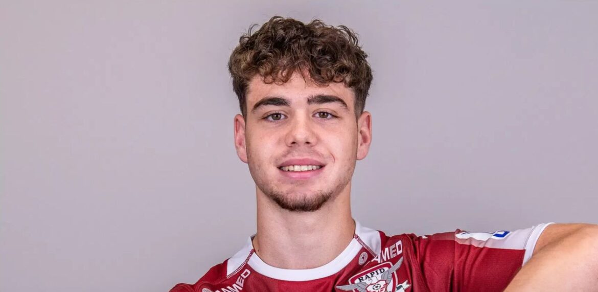 Andrei Borza, officieel gepresenteerd aan Rapid! Wat de speler die van Farul komt zei! Hij kan zelfs debuteren tegen zijn voormalige ploeg