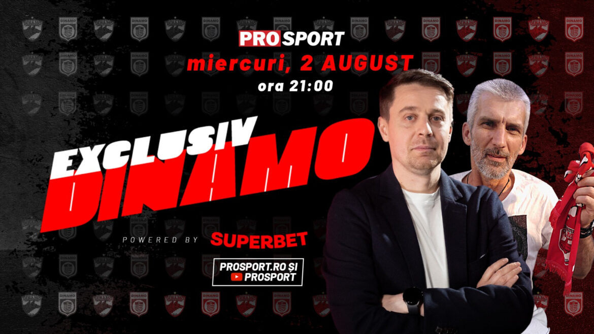 De nieuwste aandeelhouder van SC Dinamo 1948 SA komt naar de set op woensdag 2 augustus! We bespreken de laatste ontwikkelingen na weer een Super League-nederlaag
