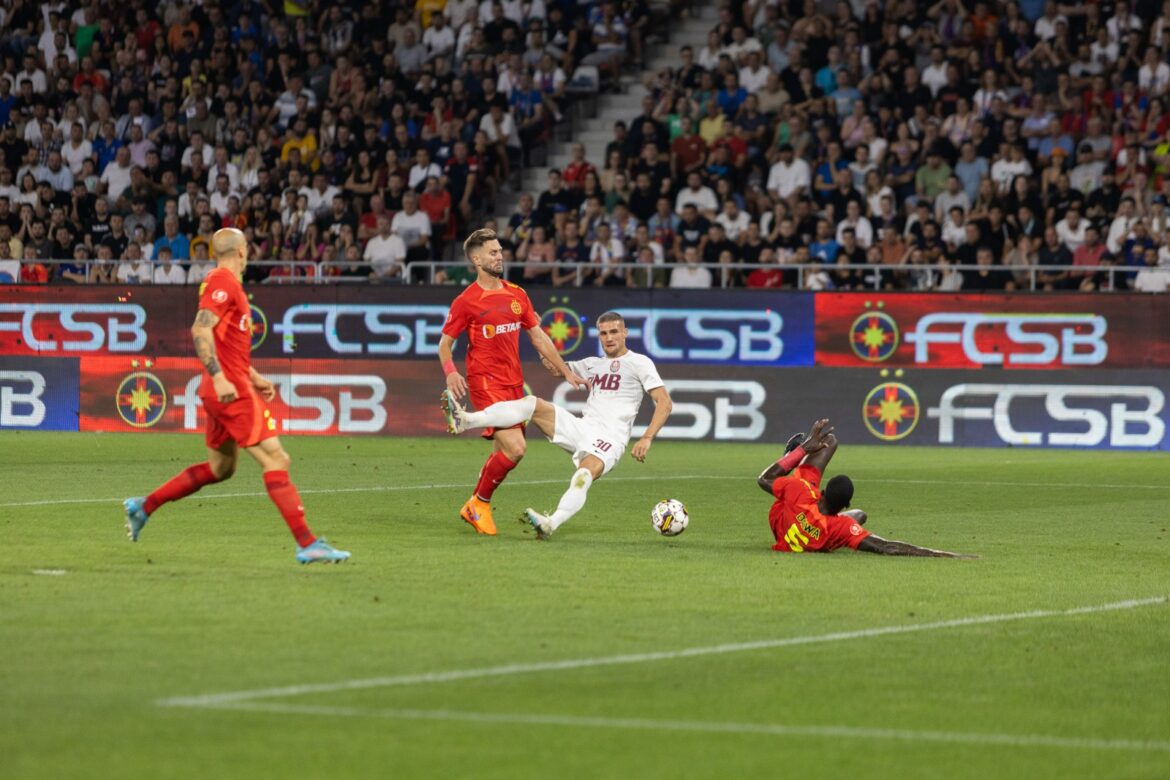 FCSB, eerste wedstrijd en eerste VICTORIE in Ghencea! Recordaantal toeschouwers bij de derby tegen CFR Cluj | FOTO GALLERY