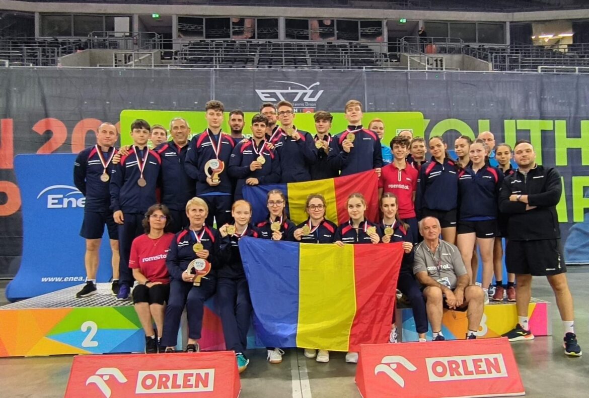 Roemenië organiseert de wereldkampioenschappen tafeltennis in 2025!
