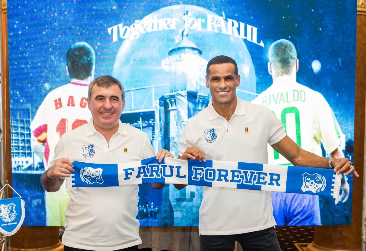 VIDEO | Rivaldo werd aandeelhouder van Farul Constanta. Gheorghe Hagi: “Het is een nieuwe stap die we onszelf hebben opgelegd, om de beste te worden”
