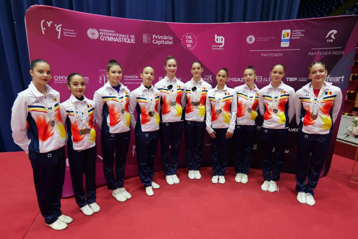 Het Roemeense team won zeven MEDAALS op de Balkan Spelen!