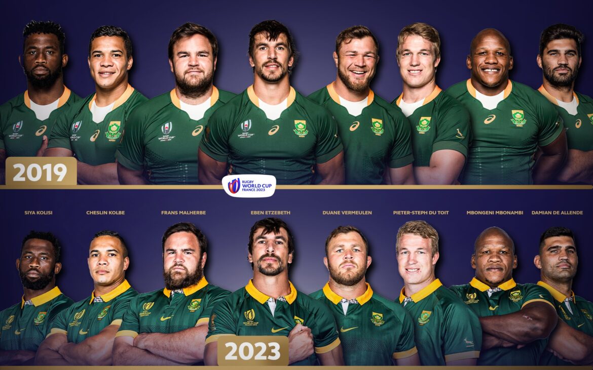 We kennen de WK RUGBY-finale in Frankrijk! Zuid-Afrika draaide de score van 6-15 in de 69e minuut