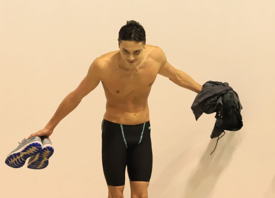 David Popovici, in topvorm! De drievoudig nationaal kampioen short pool bereidt zich voor op de Europeanen: “Het was een goede repetitie”.