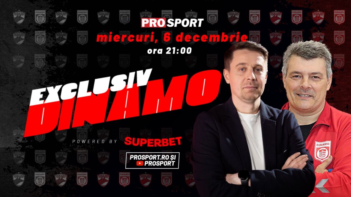 Xavi Pascual, coach van het meest succesvolle Dinamo-team van de afgelopen jaren, komt woensdag vanaf 21.00 uur naar EXCLUSIVE DINAMO.