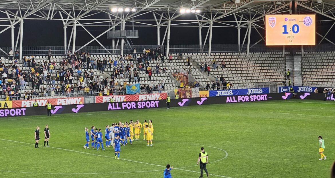 Vrouwenvoetbal: Roemenië verslaat Kazachstan in voorronde WEURO 2025 / “Tricolorele” bovenaan in groep